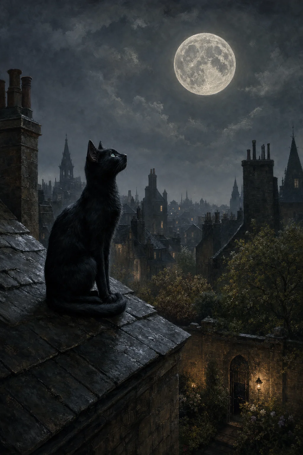 Racconto 26: IL GATTO CHE MIAGOLAVA ALLA LUNA